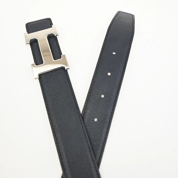 HERMES H Logo Constance Reversible Buckle Belt Leather - Picture 5 of 16